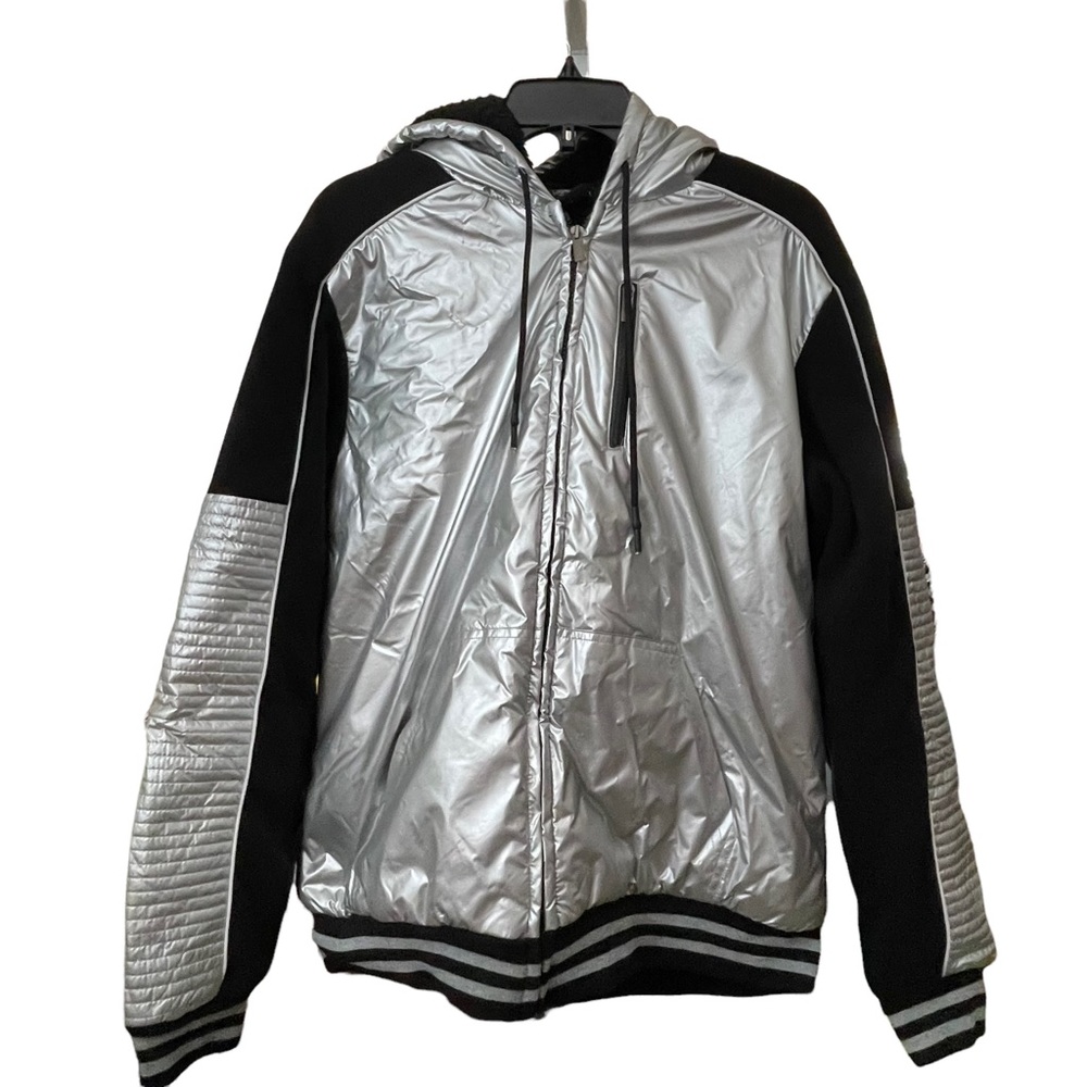 Blue Gear full zip jacket with hood size Large